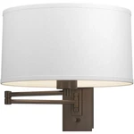 Hubbardton Forge, Llc 209250-1008 Open Box Simple Swing Arm Wall Lamp Bronze. Fixed Price $394.90.