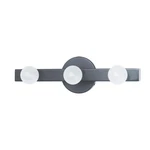 Dainolite Raleigh Light Bath/vanity, Matte Black/white RAL-163W-MB. Fixed Price $206.00.