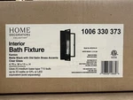 Hdc Kenton 4.75 In. 1-LIGHT Matte Black Industrial Wall Sconce. Fixed Price $38.00.