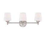 Cordelia Designers Fountain Darcy Light Bath Bar, Brushed Nickel 15006-3B-35. Fixed Price $50.00.