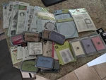Lot 40 Packages Clear Stamps-fiskars, Inkadinkado. Studio G, + Pads -new. Fixed Price $40.00.