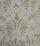 Designers Guild Pavonia Bacchus 100% Linen Light Sand Natural Remnant New. Fixed Price $27.00.