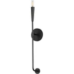 Maxim Lighting 24811BK Vela 5 Inch Black Ada Wall Sconce. Fixed Price $54.40.