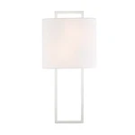 Crystorama Fremont 2-LIGHT Wall Sconce In Polished Nickel. Fixed Price $218.00.