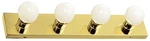 Design House 500868 Striplight 4 Vanity - Brass. Fixed Price $40.48.