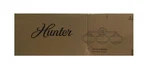 Hunter Saddle Creek 3-LIGHT Noble Bronze Vanity W/ White Glass Shades. Fixed Price $146.19.