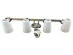 Kichler Lighting, 55122NI, Stamos 31 Inch 4 Bath Vanity Light, Brushed. Fixed Price $71.99.
