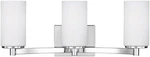 Sea Gull LIGHTING-HETTINGER-100W Three Bath Vanity-chrome Finish-incandesc. Fixed Price $128.99.