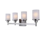 New Canarm IVL408A04BN Lyndi Bathroom Vanity Brushed Nickel Light. Fixed Price $97.17.
