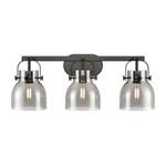 Innovations Lighting Pilaster Ii Bell 3-LT 6" Bath, Mb/psg 423-3W-BK-G412-6SM. Fixed Price $485.76.