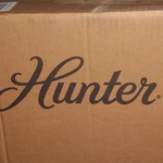 Hunter Fan Cypress Grove 3-LIGHT Vanity Wall Fixture Brushed Nickel 24.25". Fixed Price $119.99.
