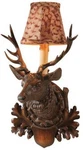 Lodge Style Wall Sconce With Pheasant Feather Shade. Fixed Price $559.00.