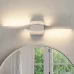 Bathroom Vanity Light 23 Inch Brushed Nickel 5CCT Dimmable Led Bar Joossnwell. Fixed Price $114.99.