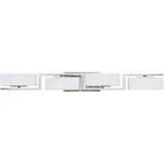 Designers Fountain 6714-SP Meridian Bathroom Vanity Light Satin Platinum. Fixed Price $159.95.