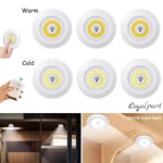 3PCS Led Puck Wireless Under Cabinet Lighting Kitchen Counter Us. Fixed Price $8.96.