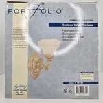 Portfolio Lighting #10407 Indoor Wall Fixture Sconce Fossil Wash Lynbrook. Fixed Price $39.99.