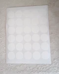 Large Round Dot White 1/2" Labels Stickers Sheets Coding 150 Circles. Fixed Price $5.95.