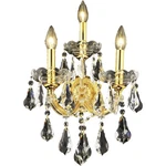 Elegant Lighting Maria Theresa 22" 3 Royal Crystal Wall Sconce. Fixed Price $264.00.