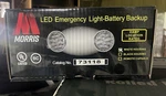 Morris Led Emergency Light W/ Battery Backup, Damp Location Rated, 73118. Fixed Price $28.00.