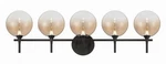 Iissa 20W Led Bath VANITY-10.25 Inch Tall And 35.38 Wide-black. Fixed Price $970.00.