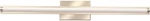 Lithonia Lighting Contractor Select 45 In. 1-LIGHT Brushed Nickel Vanity. Fixed Price $58.39.