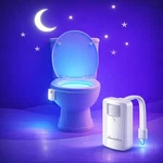 Motion Sensor Toilet Night Light With 16 Color Options - Waterproof Led Glow. Fixed Price $14.99.