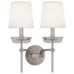 Robert Abbey Cristallo 15 Wall Sconce 2 Light 18" - Polished. Fixed Price $566.80.