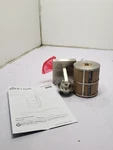 Allen + Roth Kenross Brushed Nickel Vanity Light Ribbed Shade Open Box. Fixed Price $27.99.