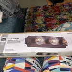 Project Source Light Bathroom Vanity Bar Oil Rubbed Bronze Finish - 0045235. Fixed Price $17.99.