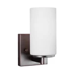 (2) New Generation Lighting Hettinger Bronze Wall Bath Sconce 4139101-710. Fixed Price $65.00.