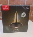 Globe Electric Monte 1-LIGHT Matte Brass Plug-in Or Hardwire Pendant Lighting. Fixed Price $39.99.