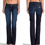 Hudson Denim Jeans Baby Bootcut Women's Size 26 Flap Pockets Pristine Cond. Fixed Price $34.99.