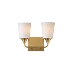 Maxim 12882SWNAB Hudson Bathroom Vanity Light-natural Aged Brass. Fixed Price $110.00.