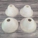 Citrine Finish Kitchen Glass Shades 10" Set Of 4 Lighting Home Decor Speckled. Fixed Price $35.16.
