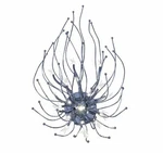 ET2 Orion E24472-PC Polished Chrome 20-LIGHT Led Wall Sconce. Fixed Price $101.97.