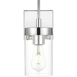 Living District LD7319W5CH Benny Light Inch Chrome Bath Sconce Wall. Fixed Price $70.00.