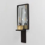 Visual Comfort Beza Reflector 16.4" Tall Wall Sconce In Warm Iron RB2005WI/AM-CG. Fixed Price $395.00.