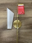 Hudson Valley Lighting 8061-AGB Cooper 23" Tall Led Wall Sconce -read-. Fixed Price $44.99.