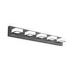 Ralbay Led Modern Black Vanity Lights 5 Acrylic Matte Bl... Usa Fast Ship. Fixed Price $142.36.