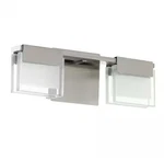 Brand New!! Eglo Vicino 12.6" X 5.71" Satin Nikel Led Vanity Light - 201439A. Fixed Price $79.95.