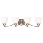 Livex Somerville Bathroom Vanity Lighting, Brushed Nickel 13674-91. Fixed Price $213.96.