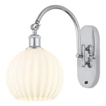 Innovations Lighting 518-1W-14-8-WHITE Venetian-indoor Wall Polished Chrome /. Fixed Price $277.20.