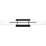 Quoizel PCGI8528 Giselle 28"W Led Bath Bar - Black. Fixed Price $397.99.