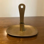 Williamsburg Restoration Virginia Metalcrafters Brass Single Candle Wall Sconce. Fixed Price $65.00.