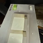 Home Decorators Collection Alberson 3-LIGHT Brushed Nickel Led Bath Bar. Fixed Price $45.00.