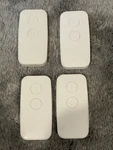 Ge Button Remote Controls White Fcc Id 2AMB5-38558T / 2A9IJ-38558T2CB Lot Of 4. Fixed Price $36.99.