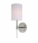 Jvi Designs 1265-15 Hudson Light Inch Polished Nickel Wall Sconce. Fixed Price $35.00.