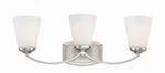 Minka Lavery Overland Park Light 23" Wide Vantage Bathroom Vanity Nickel. Fixed Price $119.99.