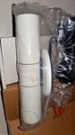 Hunter Sconce Vertical Cylinder White Outdoor Light. Fixed Price $29.99.