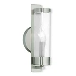 Livex Lighting Castleton 1-LIGHT Wall Sconce Brushed Nickel. Fixed Price $99.99.